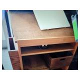WOODEN HOSTESS STATION