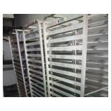 SS BAKERS RACKS ON CASTERS RACKS ONLY