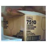 LIBBEY WINE GLASSES IN THE BOX