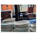 LOT OF ASSORTED PLATES AND BOWLS