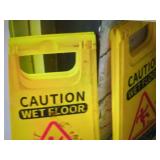 CAUTION WET FLOOR SIGNS