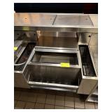 GLASSTENDER SS UNDERCOUNTER ICE BIN W COVER