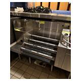 GLASSTENDER SS UNDERCOUNTER BOTTLE STEPS