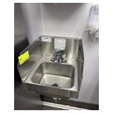 GLASSTENDER SS HAND SINK