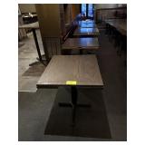 WOODEN SINGLE BASE EXTANPABLE TABLES