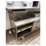 SS 2 BAY CUSTOM STEAM TABLE