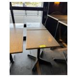 SMALL OUTDOOR GRANITE TOP TABLES
