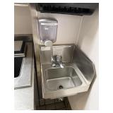 GLASSTENDER SS  HAND SINK