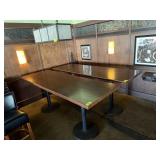 WOODEN COMMUNITY TABLES - 9 FT