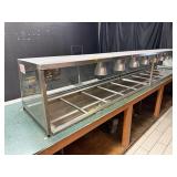 STEAM TABLE W HEAT LAMPS