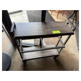 WOODEN SERVICE CART