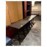 HIGH TOP WOODEN TABLE - 30x30inch