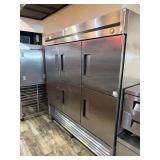 TRUE SS 6 DOOR REFRIGERATOR MODEL: T-72-6