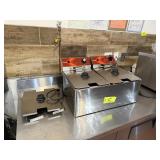EGGKPTO DOUBLE COUNTERTOP FRYER