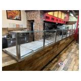 GLASS SNEEZE GUARD COUNTERTOP
