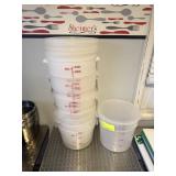 CAMBRO INGREDIENT CONTAINERS