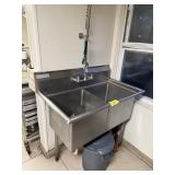 SS 2 COMPARTMENT SINK