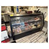 FOGEL 72 INCH CURVED GLASS DELI CASE