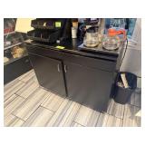 WOODEN 2 DOOR CABINET