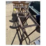 WOODEN WAITER STANDS