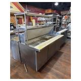 70 INCH SS 2 DOOR BAIN MARIE