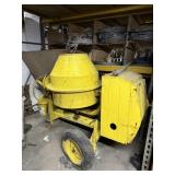 YELLOW CEMENT MIXER