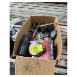 BOX OF ASSORTED TOOLS