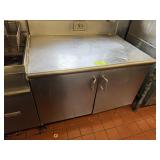 SS 2 DOOR CABINET W SPEED RACK SS 2 DOOR CABINET W SPEED RACK
