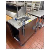 SS CABINET W/ FAUCET AND CAN OPENER SS CABINET W/ FAUCET AND CAN OPENER