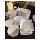 ASSORTED WHITE DISHES ASSORTED WHITE DISHES