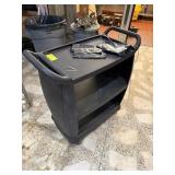 BLACK SERVICE CART BLACK SERVICE CART
