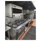 12 BURNER  W/ MELTER