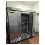 TRUE  SOLID SS 3 DOOR REFRIGERATOR