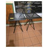 BLACK OUTDOOR TABLES