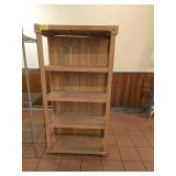 WOOD BOOK CASE/ CABINET