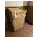 TRASH STATION/ RECEPTICAL