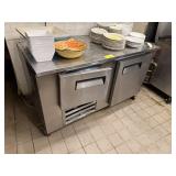 SS 2 DOOR LOWBOY REFRIGERATOR