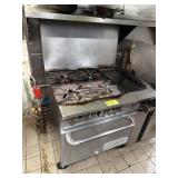 4 BURNER WITH 12 INCH GRIDDLE