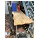 BUTCHER BLOCK TABLE - 6 FT X 30 INCH