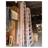 ASSORTED WERNER LADDERS