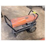 DAYTON 125,000 BTU PORTABLE OIL FIRED HEATER