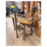 WOODEN TOP WORK TABLE