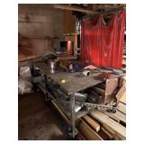 WORK TABLE METAL TOP