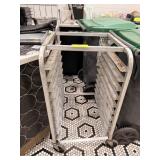 HALF SIZE BAKERS RACK ON CASTER