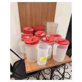 ASSORTED DISPENSERS + CAMBRO