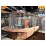 METAL BAR DECOR FRAMES / MOUNTED ROOM DIVIDER