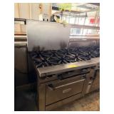 U.S. RANGE 6 BURNER STOVE