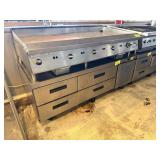 4 DRAWER 5 FT REFRIGERATED GRILL STAND