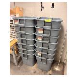 ULINE / RUBBERMAID BINS