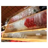 ASSORTED GLASSWARE